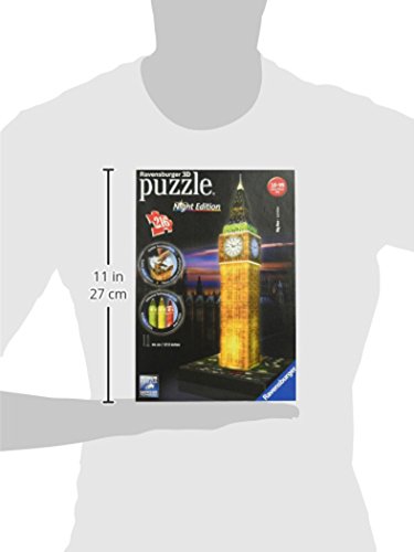 Ravensburger Big Ben - Night Edition - 216 Piece 3D Jigsaw Puzzle