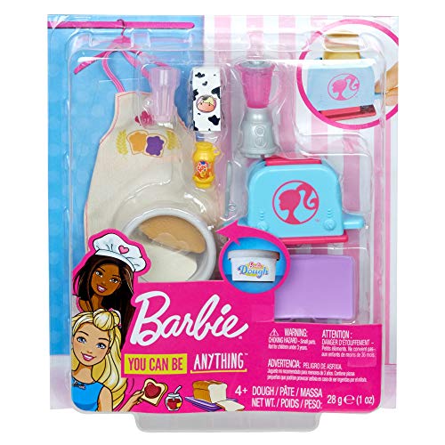 Barbie Breakfast Accessory Pack, 6 Themed Accessories Doll - NEW