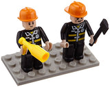 Bundle of 2 |Brictek Mini-Figurines (2 pcs Firefighter & 3 pcs Navy Sets)