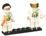 Bundle of 2 |Brictek Mini-Figurines (2 pcs Astronaut Space & 3 pcs Urban Sets)