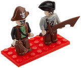 Bundle of 2 |Brictek Mini-Figurines (2 pcs Pirate & 3 pcs Racing Sets)