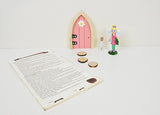 Bundles of 2 |Magical Irish Fairy Welcome Kit Pink Door & Female Clothes |by The Irish Fairy Door Company