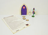 Bundles of 2 |Magical Irish Fairy Welcome Kit Purple Door & 4-Piece Playtime Accessory Set |by The Irish Fairy Door Company