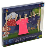 Bundles of 2 |Magical Irish Fairy Welcome Kit Pink Door & Female Clothes |by The Irish Fairy Door Company