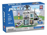 Bundle of 2 |Brictek Building Construction Sets (Small Police Station & Police Rescue Team)