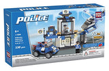 Bundle of 2 |Brictek Building Construction Sets (Police Racing Motorcycle & Police Rescue Team)