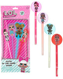 Bundle of 2 |L.O.L. Surprise! Party Favors - (Squishy Toys & Pack Glow in The Dark Wands)