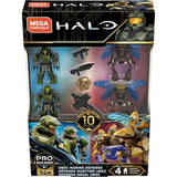 Bundle of 2 |Mega Construx Halo (Spartans Vs Skirmishers & UNSC Marine Defense) Construction Action Figure Sets