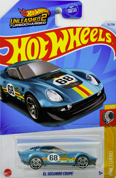 Hot Wheels - El Segundo Coupe #68 Blue (51/250) Hw Turbo (1/5) | You ...