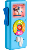 Fisher-Price Laugh & Learn Baby Learning Toy Puppy's Music Player with Lights & Fine Motor Activities for Ages 6+ Months, Blue