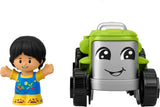 Fisher-Price Little People Toddler Toy Tractor and Farmer Character Figure for Preschool Play Ages 1+ Years