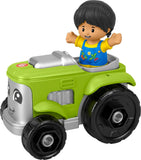 Fisher-Price Little People Toddler Toy Tractor and Farmer Character Figure for Preschool Play Ages 1+ Years