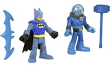 Fisher-Price Imaginext DC Super Friends Batman & Mr Freeze Figure Set for Preschool Kids Ages 3 to 8 Years