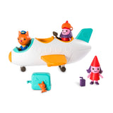 Sago Mini, Jinja’S Jet Plane, with Figures & Accessories, for Kids Ages 3 & Up