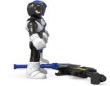 Fisher-Price Imaginext Power Rangers Blue Ranger & Black Ranger