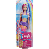 Barbie Dreamtopia Mermaid Doll with Pink & Blue Hair & Tail, Plus Tiara Accessory