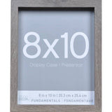 3 Pack Fundamentals 8”; x 10”; Gray Shadow Boxes by Studio Décor®