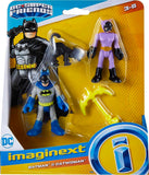 Fisher-Price Imaginext DC Super Friends Batman & Catwoman Figure Set for Preschool Kids Ages 3 to 8 Years