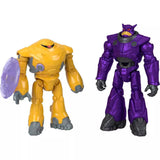 Bundle of 2 |Imaginext Disney Pixar Action Figure 2-Pack (Buzz Lightyear & Alisha Hawthorne + Zurg & Zyclops)