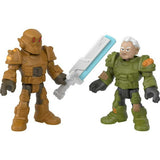 Bundle of 2 |Imaginext Disney Pixar Action Figure 2-Pack (Darby Steel & ZAP Patrol + Zurg & Zyclops)