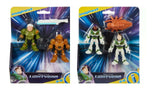 Bundle of 2 |Imaginext Disney Pixar Action Figure 2-Pack (Darby Steel & ZAP Patrol + Buzz Lightyear & Alisha Hawthorne)