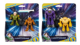 Bundle of 2 |Imaginext Disney Pixar Action Figure 2-Pack (Darby Steel & ZAP Patrol + Zurg & Zyclops)