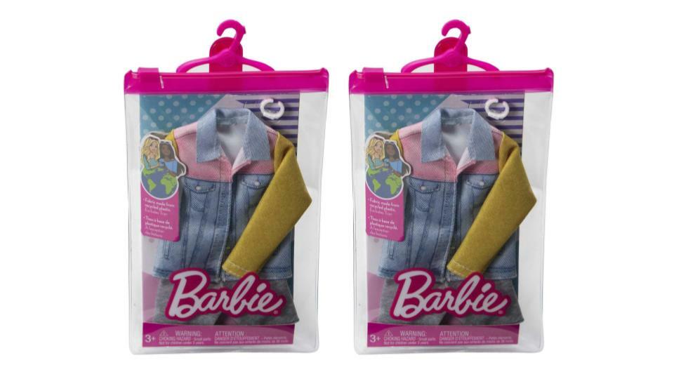 Lot of 2 |Barbie Fashions Pack Long Sleeve Denim Jacket (BUNDLE)