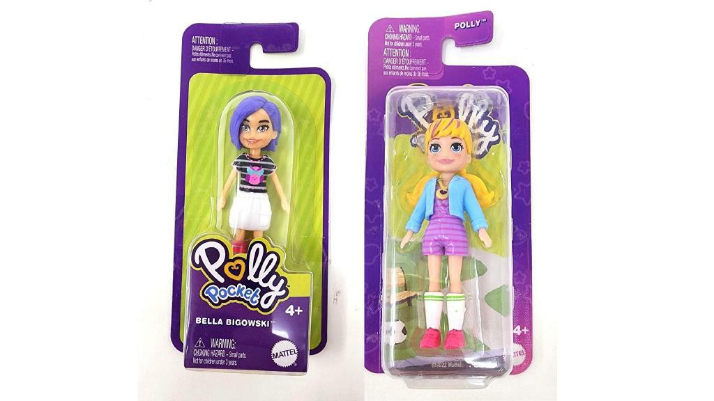 Bundle of 2 | Polly Pocket Impulse 3-inch Doll Collection | HDW48 & HKV76