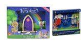 Bundles of 2 |Magical Irish Fairy Welcome Kit Purple Door & Male Clothes |by The Irish Fairy Door Company