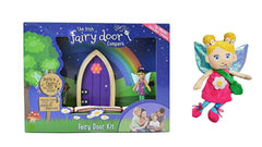 Bundles of 2 |Magical Irish Fairy Welcome Kit Purple Door & Plush Soft Toy Layla Belle |by The Irish Fairy Door Company