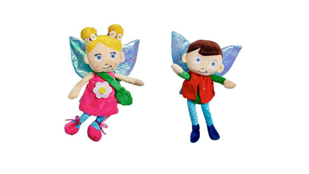 Bundles of 2 |Magical Irish Fairy Plush Soft Toy Layla Belle & Teddy Jo |by The Irish Fairy Door Company