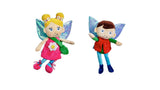 Bundles of 2 |Magical Irish Fairy Plush Soft Toy Layla Belle & Teddy Jo |by The Irish Fairy Door Company