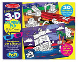 Melissa & Doug 3D Coloring Book - Boy