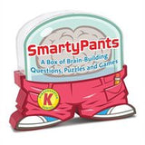 Melissa & Doug Smarty Pants Kindergarten Flash Card Set - 120 Educational, Brain - Building Questions, Puzzles, and Games