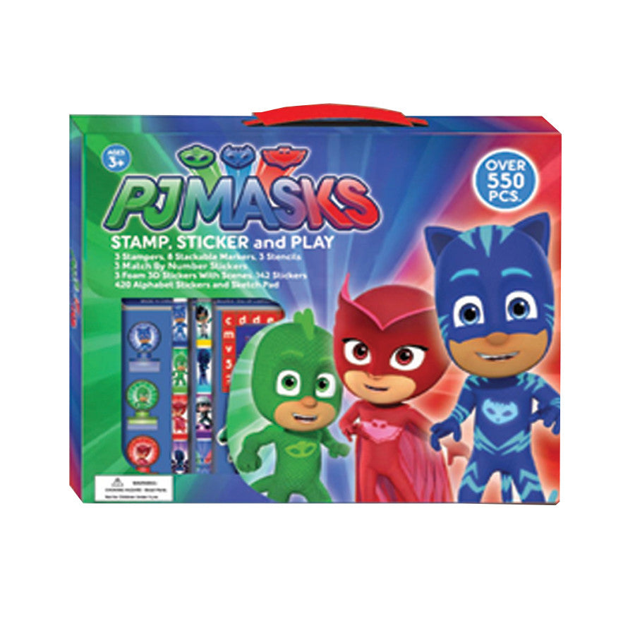 PJ Masks Stamp Sticker & Play