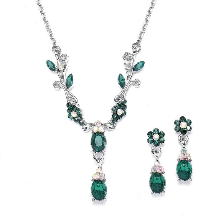 Bridesmaid or Prom Necklace Set 105S