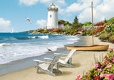 Ravensburger Adult Puzzles 300 pc Large Format Puzzles - Sunlit Shores 13535