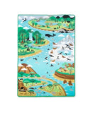 Melissa & Doug Jumbo Habitats Activity Rug, 58 x 79"