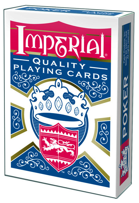 Imperial® Poker Playing Cards Blue Deck  1450B