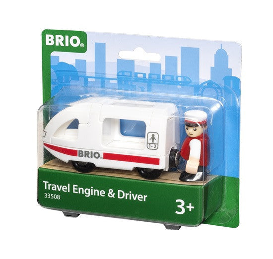 Brio Railway - Rolling Stock - Travel Engine & Driver 33508