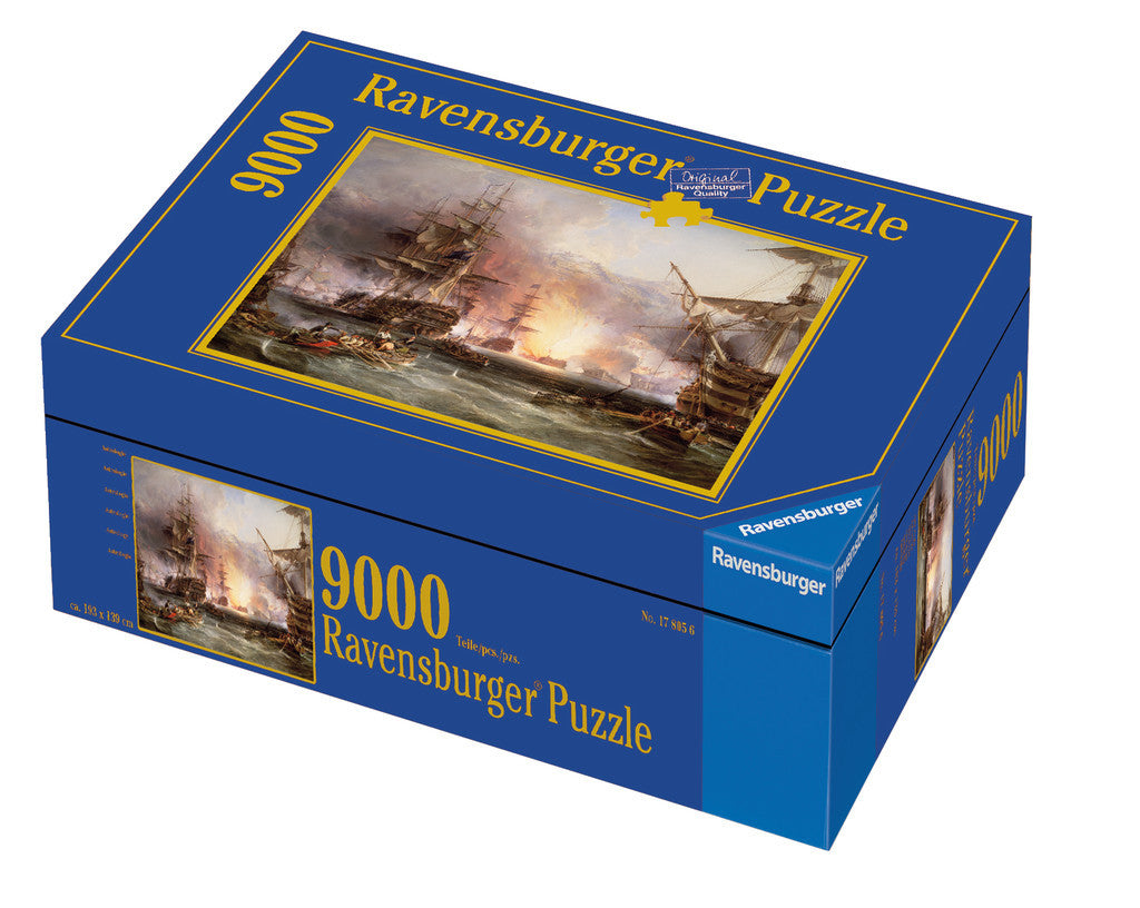 Ravensburger Adult Puzzles 9000 pc Puzzles - Bombardment of Algiers 17806