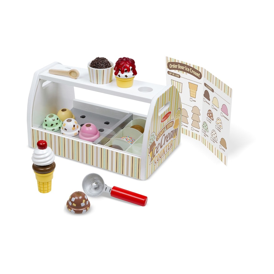 Melissa and Doug Scoop and Serve Ice Cream Counter