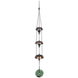 Woodstock Chimes TB3TR The Original Guaranteed Musically Tuned Chime Trio Temple Bells, Terra