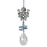 Woodstock Chimes CFOC Crystal Fantasy Suncatcher, Octopus