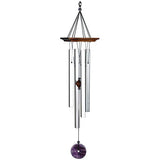 Woodstock Chimes WYBRM The Original Guaranteed Musically Tuned Wind Chime, Amethyst