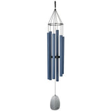 Woodstock Chimes BPLPB The Original Guaranteed Musically Tuned Chime Large Bells of Paradise, 44-Inch, Pacific Blue