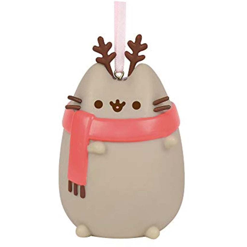 Pusheen Wreath Plush Reindeer Ornament Set