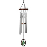 Woodstock Chimes WAGGL The Original Guaranteed Musically Tuned Large Agate Wind Chime, Green