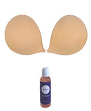 Nubra Super Padded Adhesive Bra (S900) and Cleanser (N112), Fair, Cup A