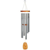 Woodstock Chimes YCS Yoga Chime, 37-1/2-Inch, Silver